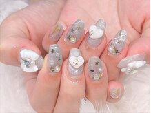 シナモンネイル(cinnamonnail)/リボンネイル