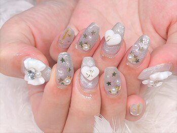 シナモンネイル(cinnamonnail)/リボンネイル