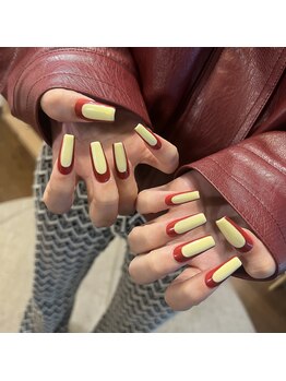 ネス 沖縄店(Nes.)/スカルプ海外風ネイル