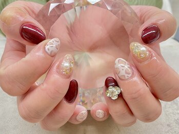 ネイルサロン ドゥ(Nail Salon Doux)/(垣内)レオパードネイル