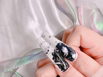 長さだし 痛ネイル