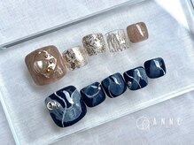 アンネ 梅田 ALLYS店(ANNE)/foot art design9月☆パラジェル