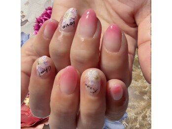 ネイル ミュー(nail myuu)/カラグラ☆ポイントアート