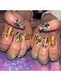 チャーレム ネイル(charlem nail)&nbsp;絵画ネイルもお手のもの！