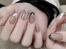 センスネイル 池袋店(Sense Nail)/秋冬ネイル　エレガントデザイン