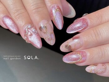 ソラ(SOLA.)/上品×ピンクネイル