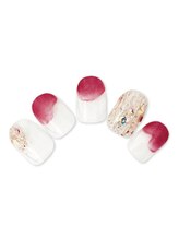 カイノ 深井ネイルアンドアイラッシュエステサロン(KAINO)/3月-5月SpringNail Hand￥7,700