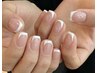 フレンチネイル　￥6,900