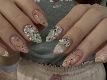 アイネイルズ 渋谷店(I nails)/【Kana.y】キラキラさくらんぼ