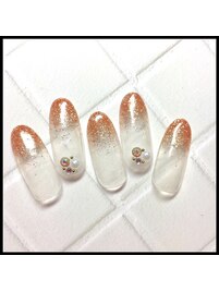 ￥5980ラメグラ＆ストーンアート