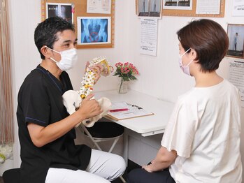 四日市たなか接骨院/【流れ5】 チェック結果を説明