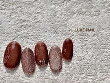 ルークネイル 恵比寿店(LUKE NAIL)/シンプルマグネット　秋トレンド