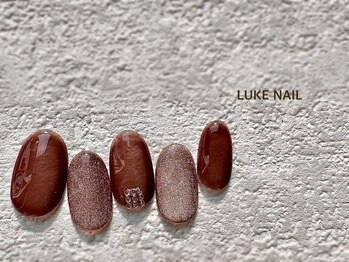 ルークネイル 恵比寿店(LUKE NAIL)/シンプルマグネット　秋トレンド