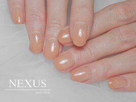 透明感ワンカラーネイル