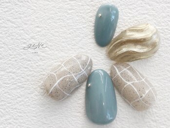 geNe 'n GRUS(ジーン アンド グルス)/3月4月HANDトレンドアート