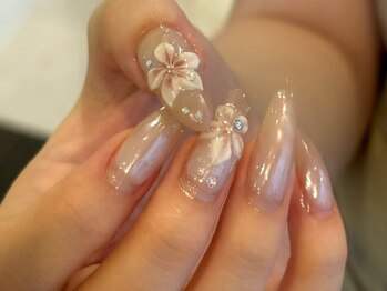 ネイルサロン ソウ 心斎橋店(Nail Salon Sou)の写真/【持ち込みOK】*Art10本¥7900*パラジェルあり◇クリア/ニュアンス/お花、何でもご要望にお応えします！