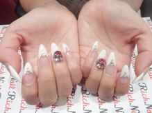 ネイル リッチ(Nail Rich)/ホワイトフレンチスカルプ☆