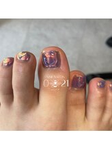 ハチニーイチ(0821)/【北花田】フットネイル