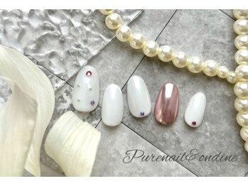 ピュアネイルアンドオンディーヌ/定額シンプルデザイン