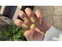 ジェイリー(Jily.)の雰囲気（色混ぜワンカラーネイル）