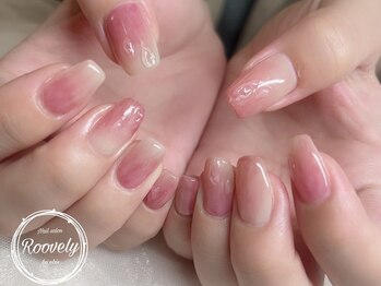 ルブリー(roovely)/桃ネイル