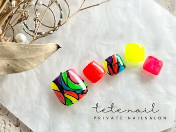 ［foot］ネオンな上品プッチ柄！