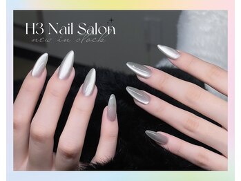 エイチスリー(H3)/シルバ色マグネット長さ出し