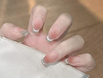 ジャスミン 池袋東口(Jasmine)/マグネットフレンチネイル 