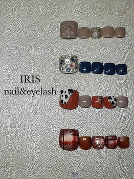 アイリス ネイルアンドアイラッシュ(IRIS nail&eyelash)/フット★定額￥12500コース