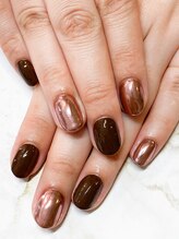 モニカ(Monica)/深爪矯正+カラー♪