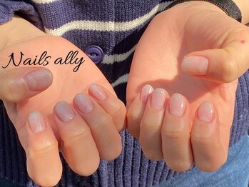 ネイルズアリー 立川店(Nails ally)/ユニコーン×マグネット×春色