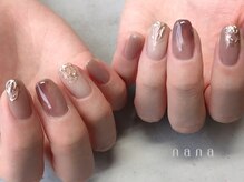 ナナ 白金高輪(nana)/くすみピンクニュアンス