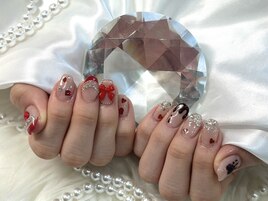 バレンタインネイル♪