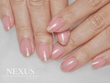 ネクサス(NEXUS)/ふんわりラメフレンチ