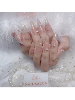 キヒ 渋谷店(Kihi)/チップ長さだし持ち込みデザイン