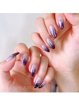 リグネイルスタジオ(Lig nail studio)/ネイビーグラデーション