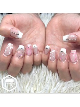 レディスペネイル ノウラ 名駅店(Redispe nail NouRa)/フレンチネイル