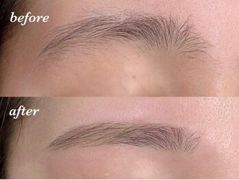 ディア ラッシュ(Dea Lash)の写真/眉のお悩み即座に解消！ハリウッドブロウリフト¥5980 "ふさっと憧れナチュラル眉"で垢抜け！メンズも◎