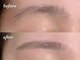 ディア ラッシュ(Dea Lash)の写真/眉のお悩み即座に解消！ハリウッドブロウリフト¥5980 "ふさっと憧れナチュラル眉"で垢抜け！メンズも◎