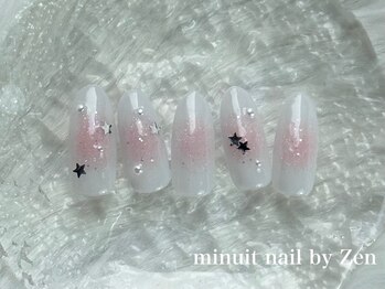 ミニュイネイルバイゼン(minuit nail by Zen)/【hand】定額デザインコース