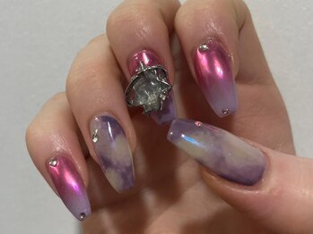 シェリーラメール 渋谷(cherielamer)/ もやもやネイル