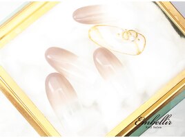 (573)フェザー風ネイル