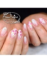 ジュジュ(Juju)/フラワーブーケ　ハンドペイント