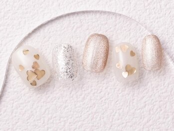 アイネイルズ 大宮店(I nails)/ゴールドハート