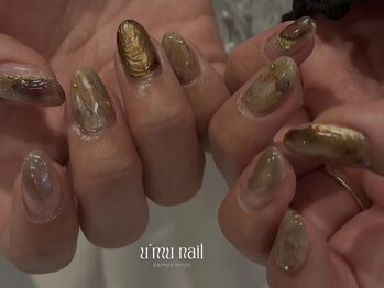 ウームネイル ダイミョウテンジン(u'mu nail daimyo tenjin)の写真/《初回付替えオフ無料★》大人女性向けのオシャレで落ち着く店内で癒しの時間を♪ニュアンス～個性派まで◎