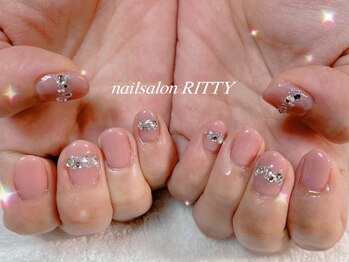 ネイルサロン リッティー(RITTY)/ビジューネイル