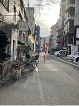 グレースフィオーレ 京橋店(gracefiore)/道案内4 突き当たりを右へ
