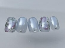 アイネイルズ 恵比寿店(I nails)/ミラーフラワー