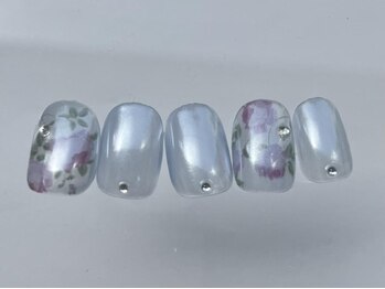アイネイルズ 恵比寿店(I nails)/ミラーフラワー