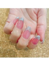 ヘアー アンド ネイル サプール(HAIR and NAIL SAPEUR)/ラメフレンチ